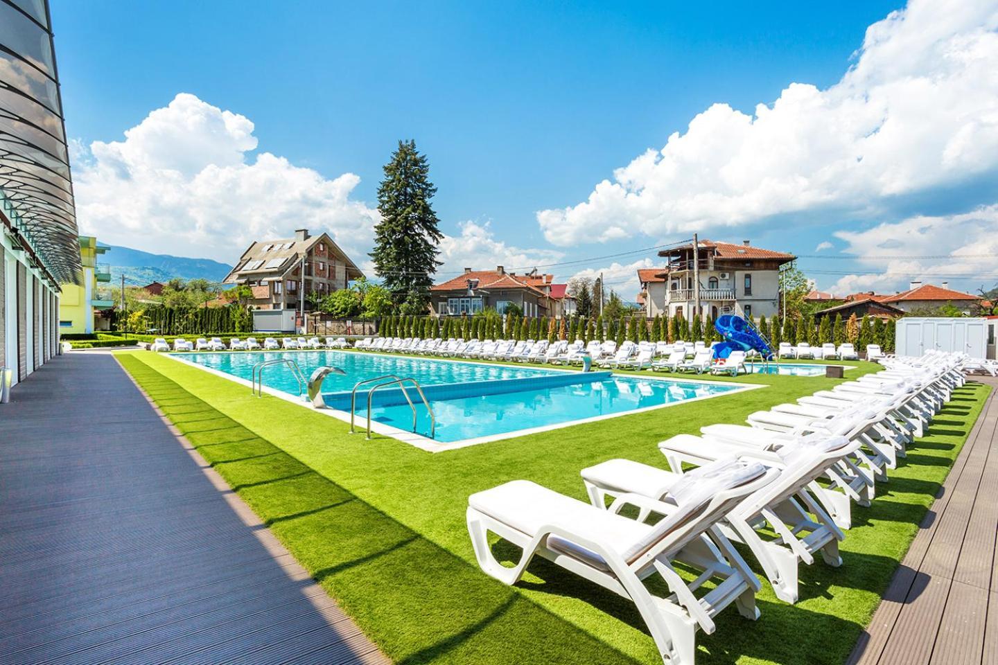 Complex Europe Hotel Dolna Banya Bagian luar foto